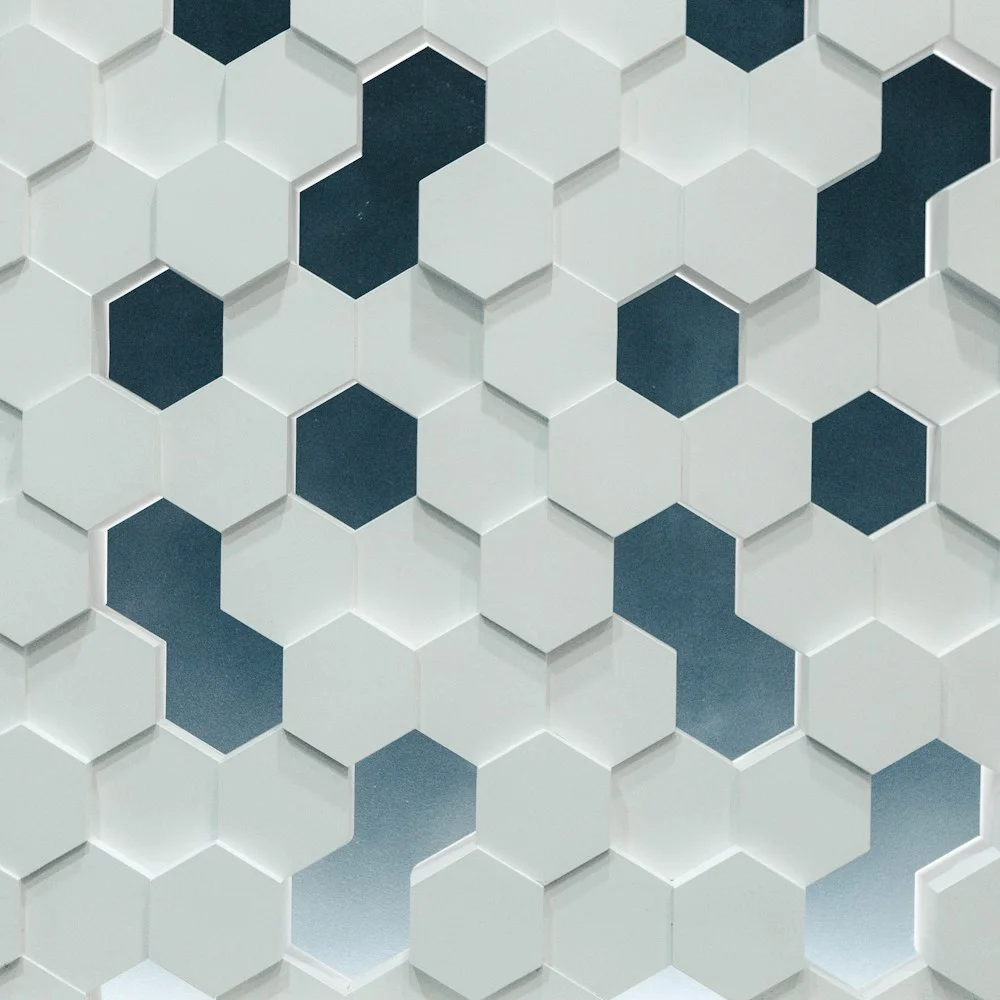 Porcelain Hexagon Mosaic Matte