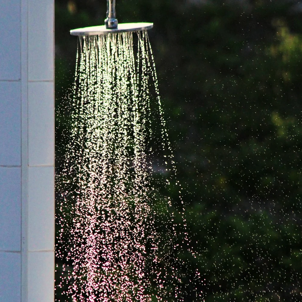 Wall Arm Shower Rose 200mm Round