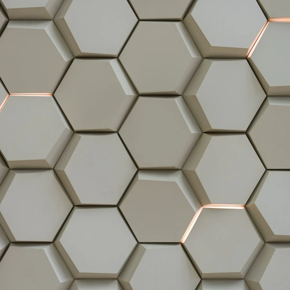 Porcelain Fan Mosaic