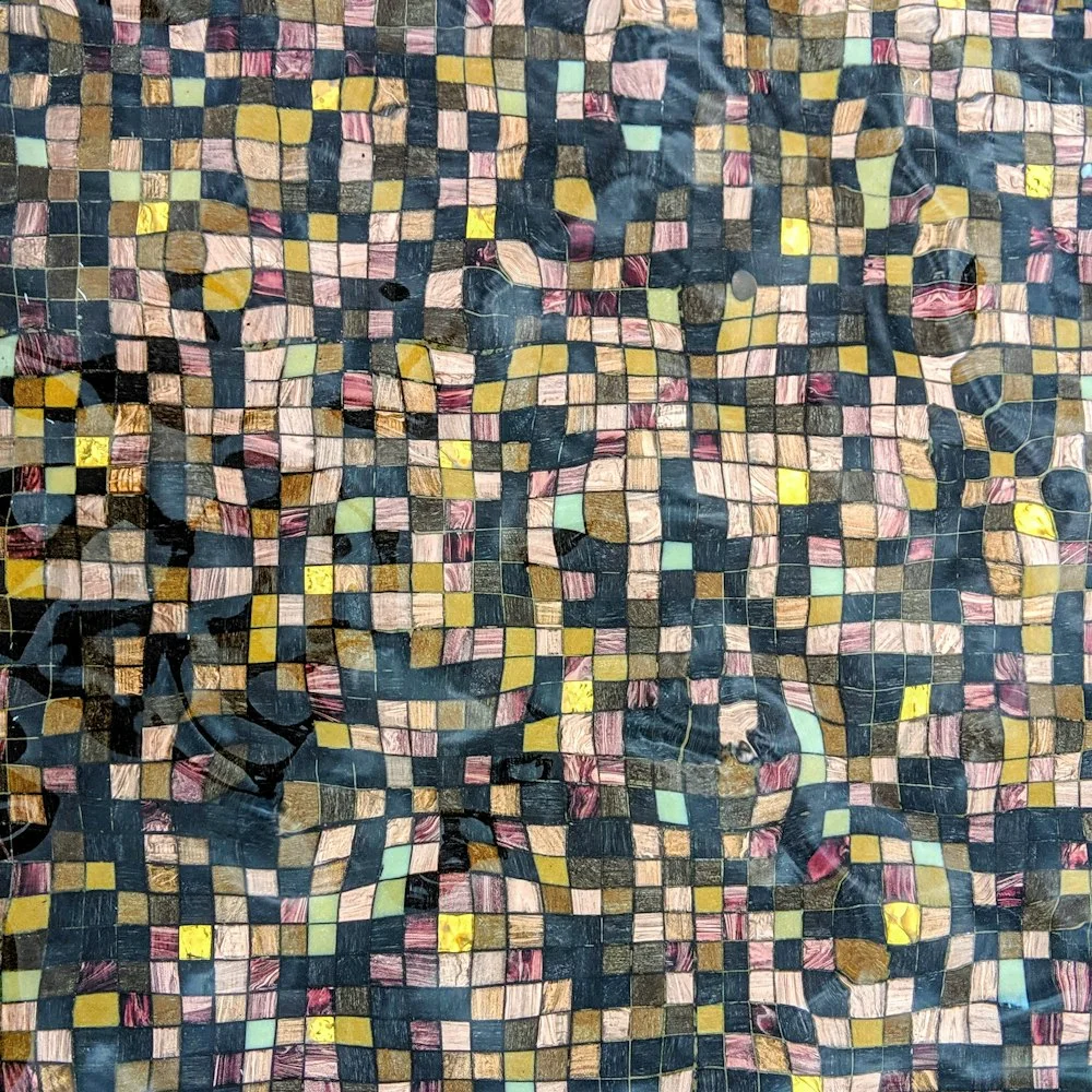 Marble Basketweave Mosaic