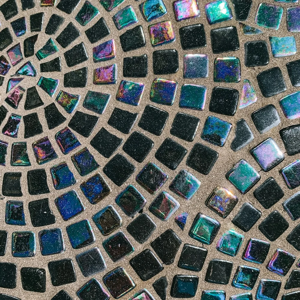 Marble Penny Round Mosaic