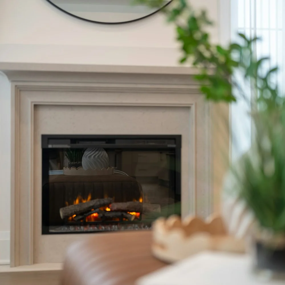 3 Sided Electric Fireplace 1500mm