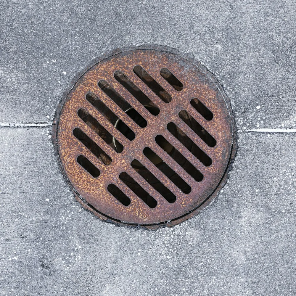 Square Floor Waste Grate 110mm Black