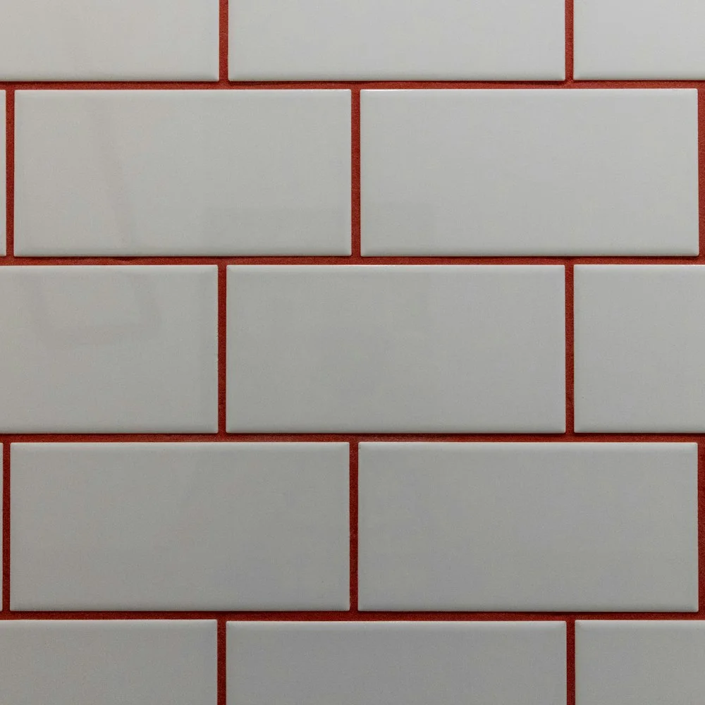 Subway Tile Gloss Grey 100 x 300mm